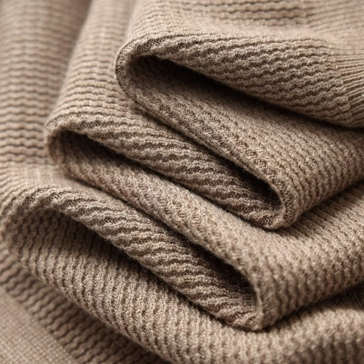 Pull en maille à col ouvert Executive