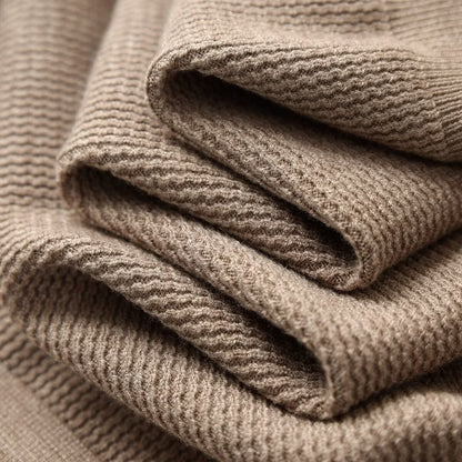 Pull en maille à col ouvert Executive