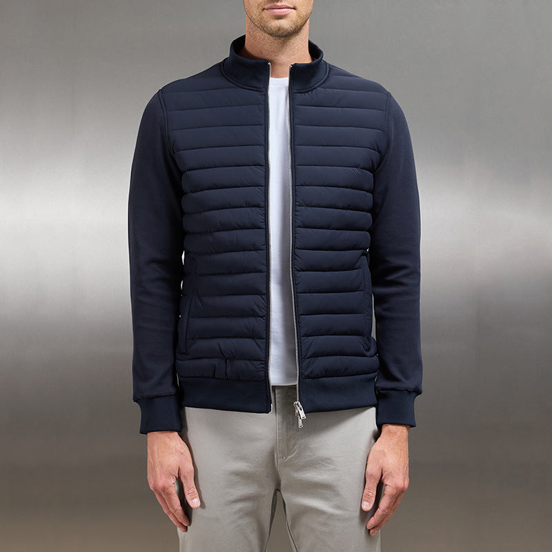 Hybrid Knit Puffer Jacket