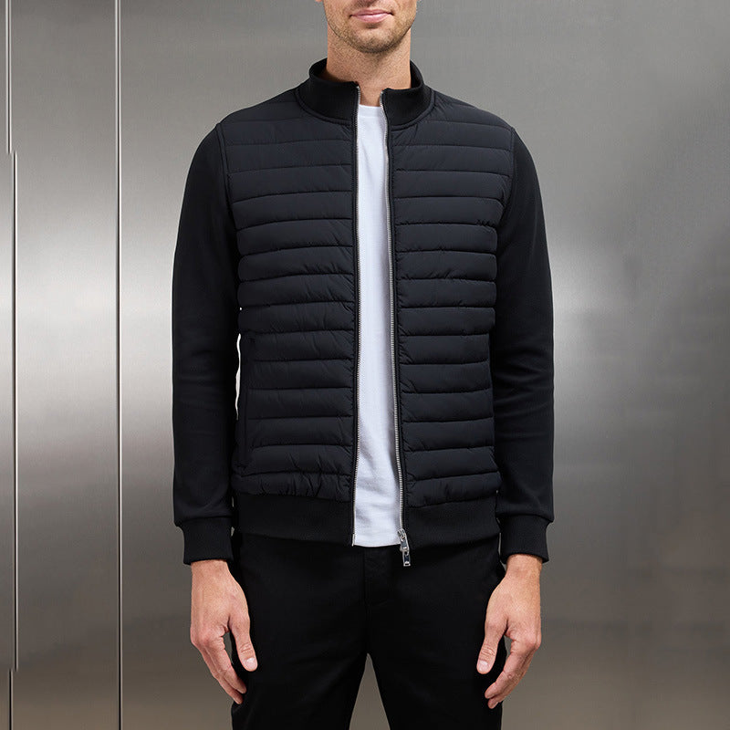 Hybrid Knit Puffer Jacket