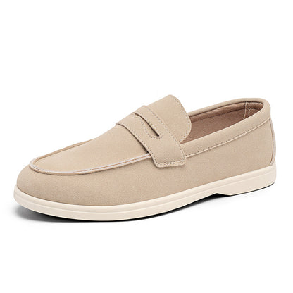Mens Suede Slip-On Casual Shoes
