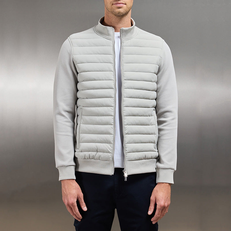 Hybrid Knit Puffer Jacket
