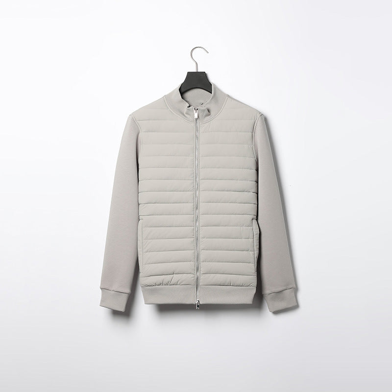 Hybrid Knit Puffer Jacket