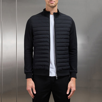 Hybrid Knit Puffer Jacket