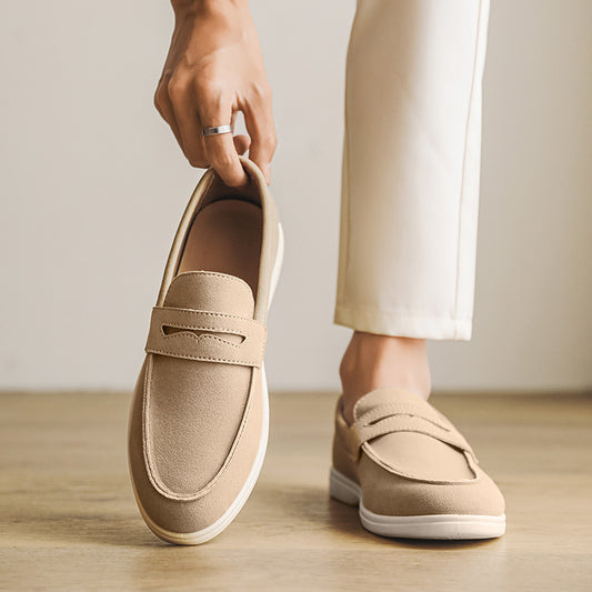 Herren Slipper aus Wildleder