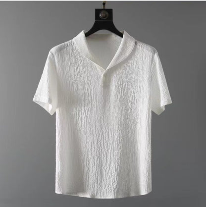 Ensemble 2 pièces homme en matière lin "Resort"