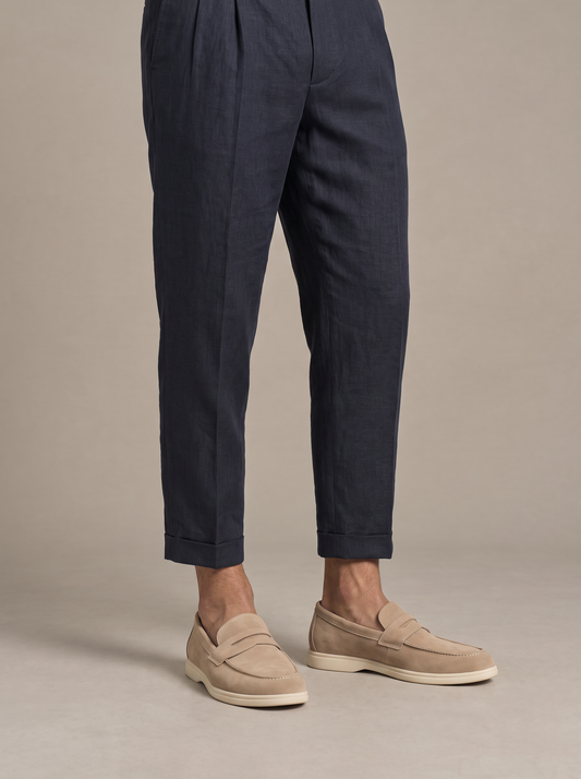 Mens Suede Slip-On Casual Shoes